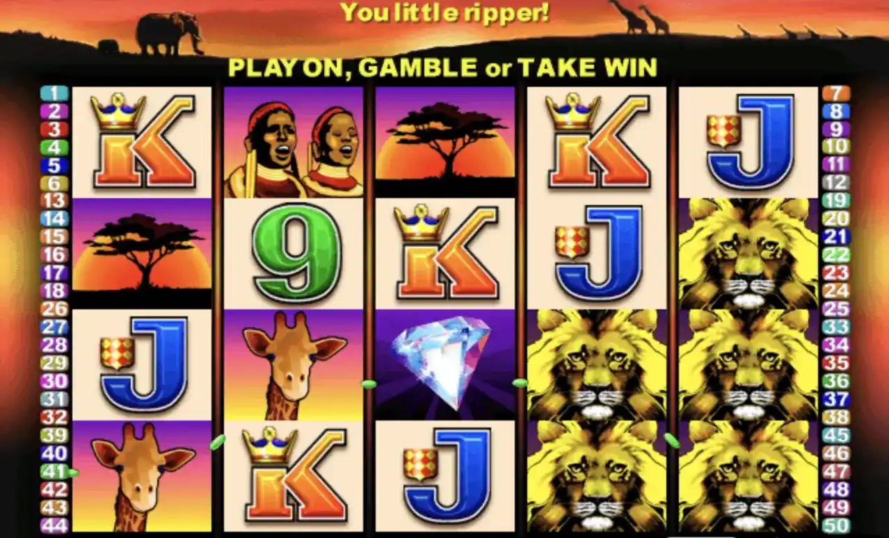 50 lions slot