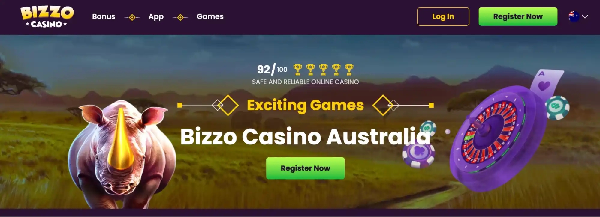 bizzo main page