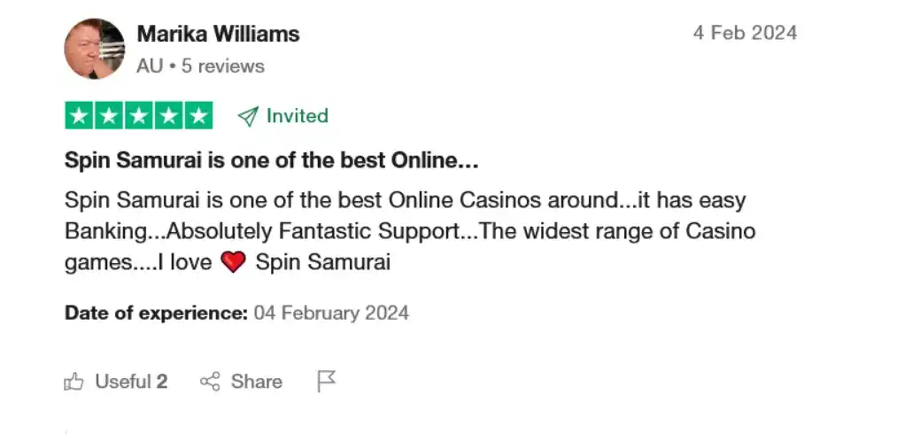 spin samurai review
