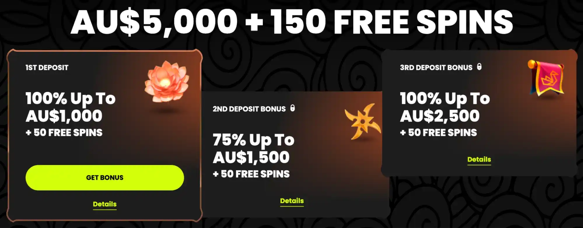 spin samurai welcome pack