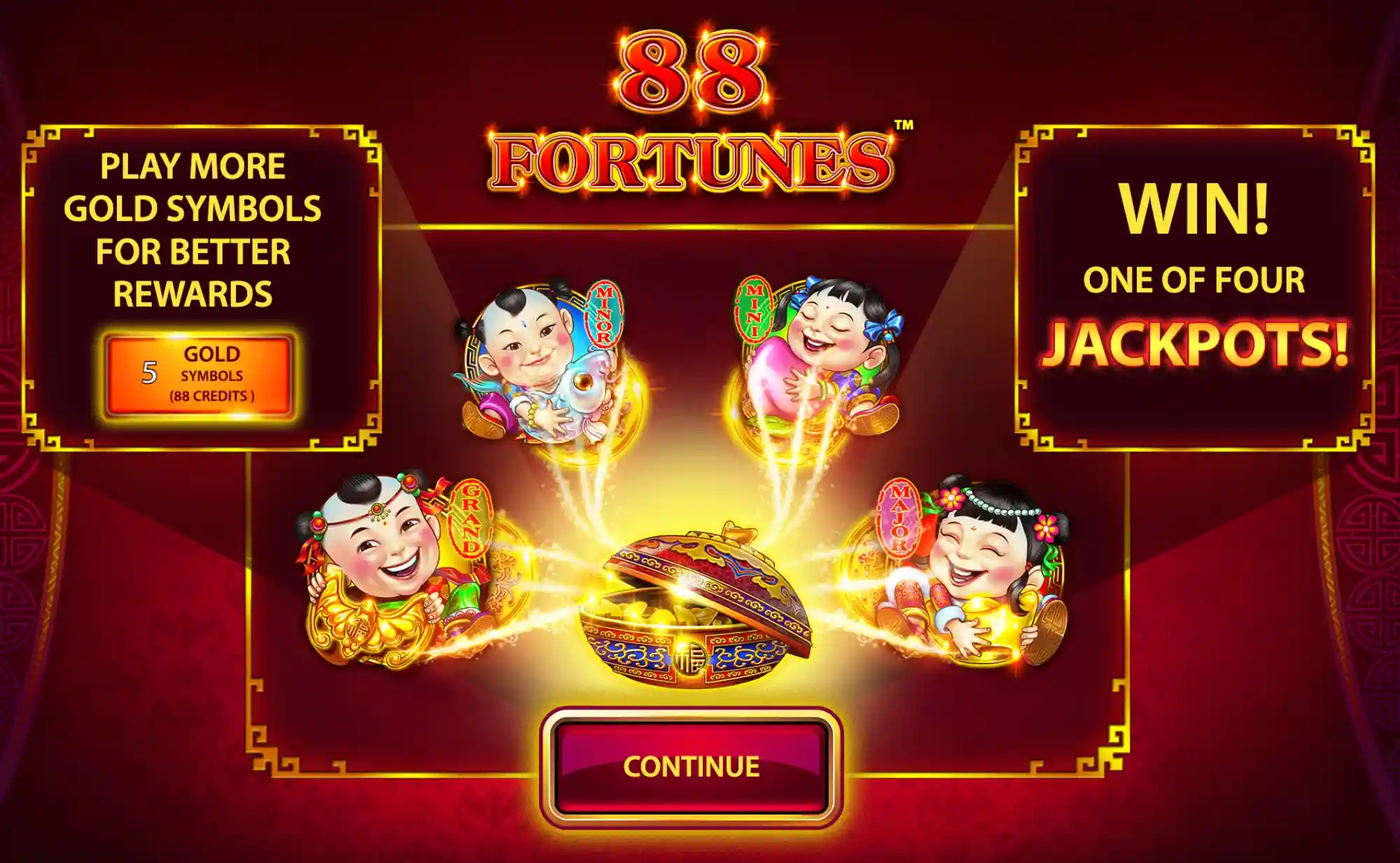 88 fortunes main page