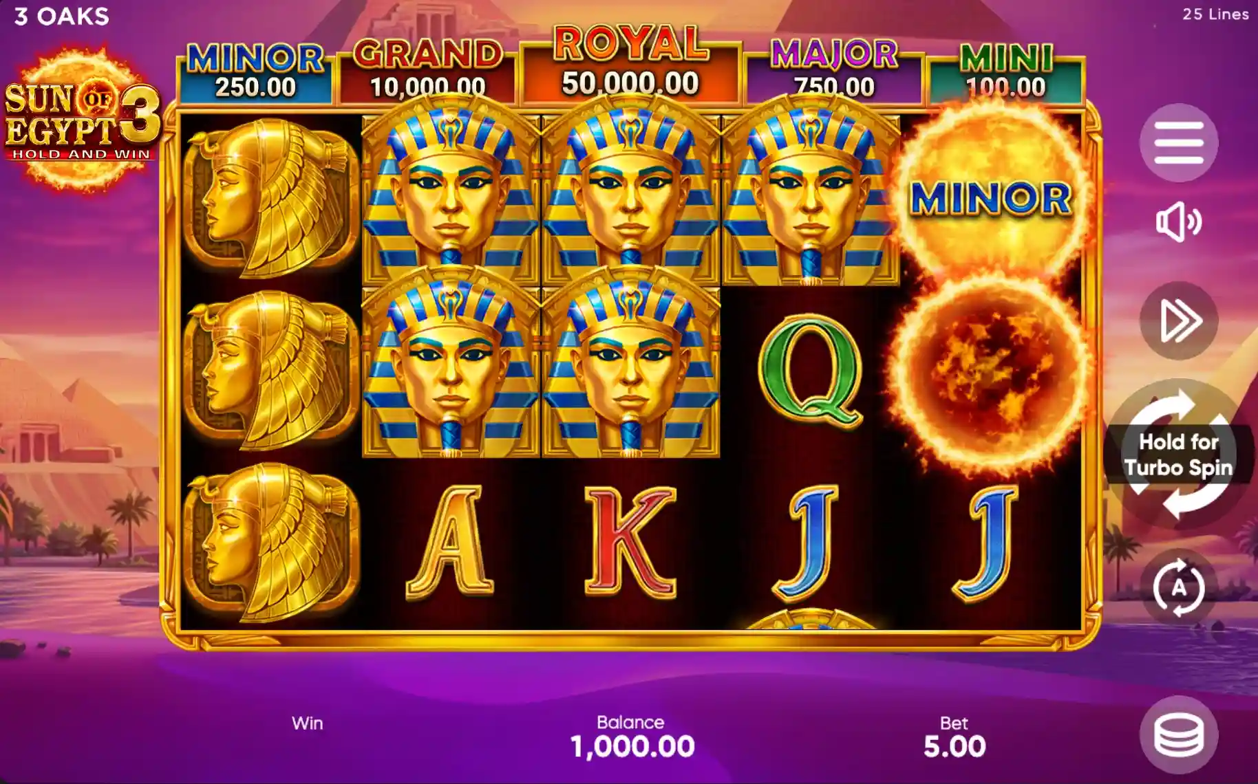 sun of egypt 3 slot