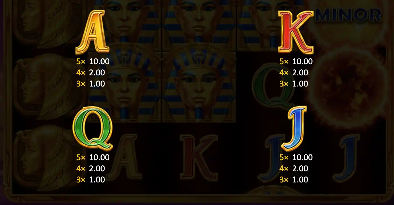 sun of egypt 3 symbols