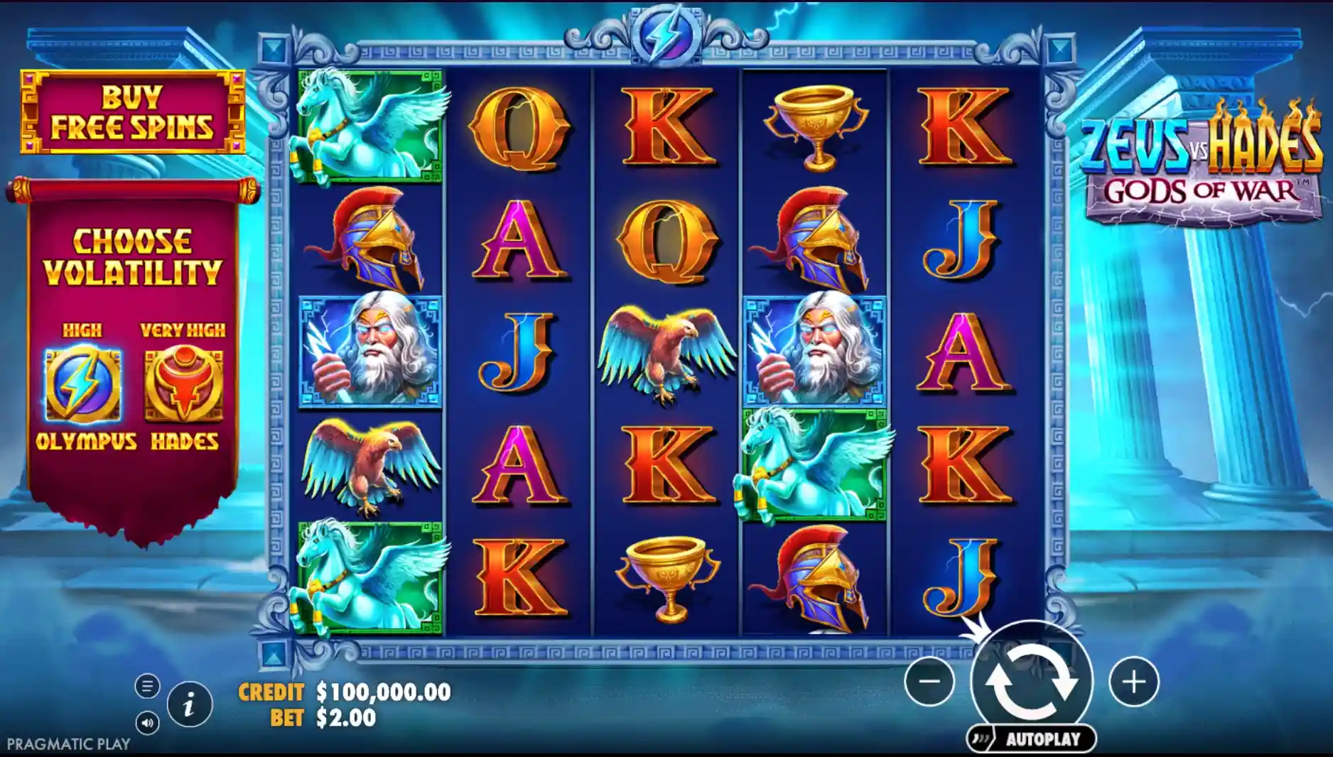 zeus hades slot