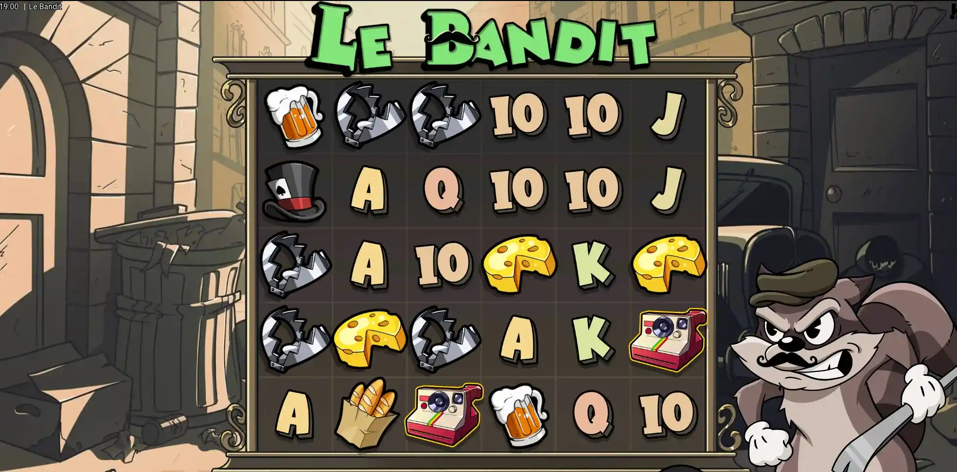 le bandit pokie